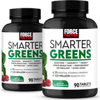 Force Factor Smarter Greens Tablets - 90 Comprimidos