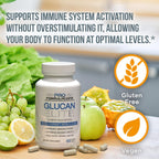 Pro Formulations MD Glucan Elite - Beta 1,3D Glucano 500mg - 60 Cápsulas (2 Paquetes)