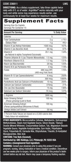 GNC Men's Arginmax: Suplemento para la Salud Sexual Masculina, 90 Comprimidos