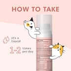 Bark & Whiskers Aceite de Krill para Gatos y Perros - Omega-3 EPA y DHA - Bomba Dosificadora - 1.45 fl oz (186 dosis)