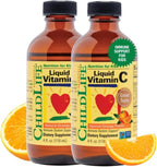 CHILDLIFE ESSENTIALS Vitamina C Líquida para Niños - 118 ml (Pack de 2)
