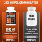 Thalacy 2000mg Ácido Fosfatídico Liposomal - Constructor Muscular, 60 Cápsulas