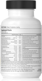 Vita-Lea Gold con Vitamina K para Adultos Mayores de 50 - Fórmula Multivitamínica de Alta Potencia - 120 Comprimidos