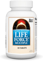 Source Naturals Life Force Multiple Multivitamínico de Alta Potencia, 30 Comprimidos
