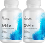 Infusions Maximum Strength Pure SAM-e 1200mg 90 Cápsulas Vegetales (S-adenosilmetionina)