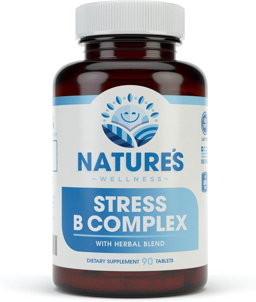 Nature's Wellness Complejo B para el Estrés y Estado de Ánimo