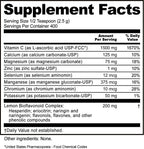 NutriBiotic Ascorbato Bio-C, 2.2 lb | Vitamina C en Polvo Efervescente con Bioflavonoides de Limón y Minerales