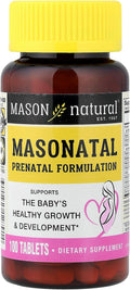 Mason Natural Masonatal Fórmula Prenatal, 100 Comprimidos