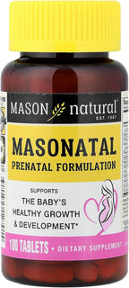 Mason Natural Masonatal Fórmula Prenatal, 100 Comprimidos