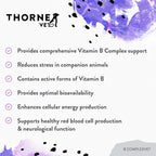 ThorneVET B ComplexVET – Complejo B para Perros y Gatos - 60 Masticables Blandas