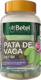 Betel Natural Pata de Vaca (Cow's Foot Herb) - Superalimento Natural - 1500 mg por Porción