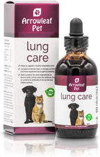 Lung Care de NaturPet Inc para Perros y Gatos | Tintura Herbal 100mL | Apoyo Respiratorio para Mascotas con Problemas de Respiración