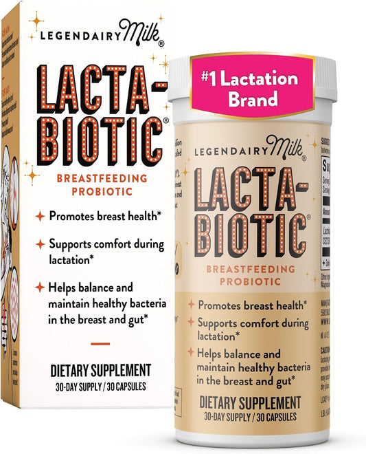 Legendairy Milk Lacta-Biotic Probiótico para la Lactancia | 30 Cápsulas