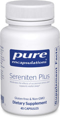 Pure Encapsulations Sereniten Plus – Apoyo para el estrés ocasional y el sueño reparador (45 cápsulas)