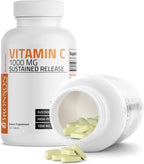 Bronson Vitamin C 1000 mg Sustained Release - Non-GMO Ascorbic Acid - 250 Tablets