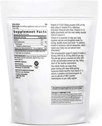 GNC Vitamin D-3 Gominolas 1000 UI - Sabor Chocolate - 60 Unidades