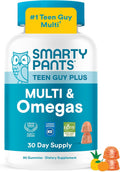 SmartyPants Teen Guy Plus Multi & Omegas Gominolas Multivitamínicas, 60 uds