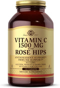 Solgar Vitamina C 1500 mg con Escaramujo, 180 Comprimidos