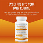 Approved Science Vitamina C Liposomal con Quercetina - 1100 mg - 60 Cápsulas