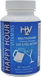 Happy Hour Vitamins - Multivitamínico para Después de Beber con Cardo Mariano y Cactus - 10 Cápsulas