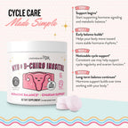 Legendairy Milk Myo Inositol and D Chiro Inositol Supplement for Women, 40:1 Ratio, Sugar Free Vegan Chewable Tablets, Cherry Flavor, 90 Day Supply, Pack of 3