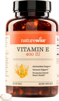 NatureWise Vitamina E 400 UI, 180 mg (DL-Alfa tocoferol) - 200 Cápsulas Blandas