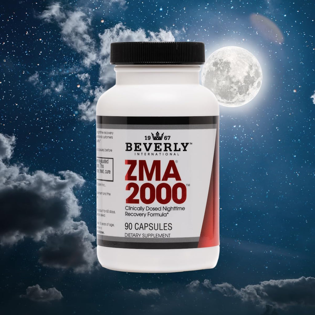 Beverly International ZMA 2000 - 90 Cápsulas - Zinc, Magnesio Aspartato y Vitamina B6