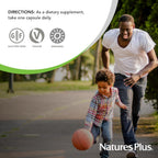 NaturesPlus Source of Life Garden Vitamina D3 y K2 - 60 Cápsulas - Apoyo Inmunológico y Óseo - Orgánico, Vegano, Sin Gluten