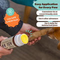 Natural Dog Company Bálsamo Calmante para Patas de Perro - Lote con Lata de 56g y Barra de Viaje
