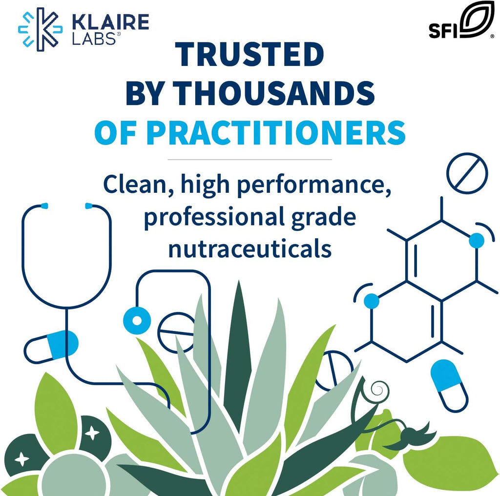 Klaire Labs SFI Health Ther-Biotic Complete - Probióticos de 25 mil millones de UFC, 12 cepas, Hipoalergénico, 120 Cápsulas (Paquete de 2)