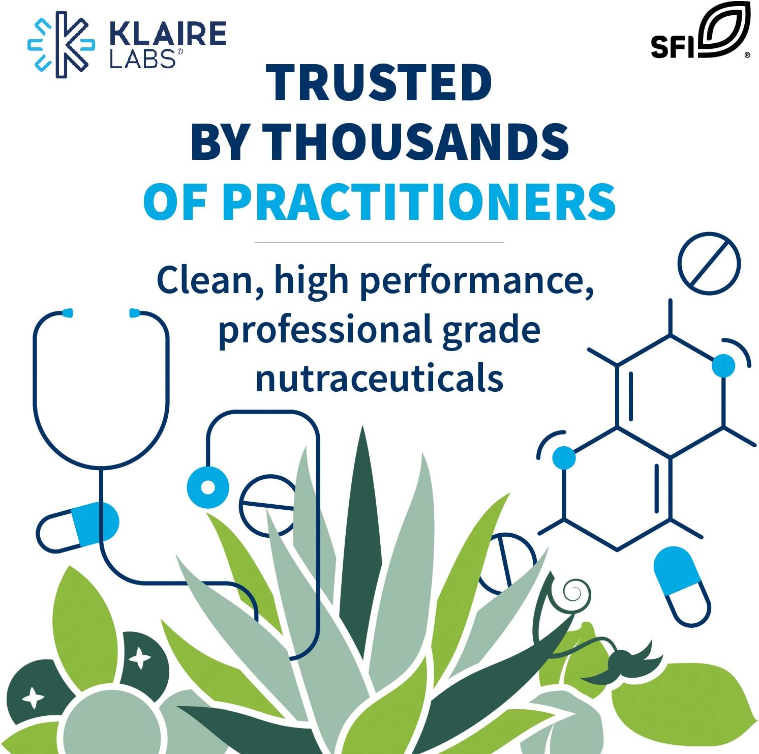 Klaire Labs SFI Health Ther-Biotic Complete - Probióticos de 25 mil millones de UFC, 12 cepas, Hipoalergénico, 120 Cápsulas (Paquete de 2)