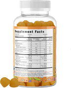 Gominolas de Defensas para Niños 5 en 1 con Miel de Manuka, Vitamina C, Zinc, Equinácea y Jengibre - Sabor Cítrico Natural - 60 Gominolas