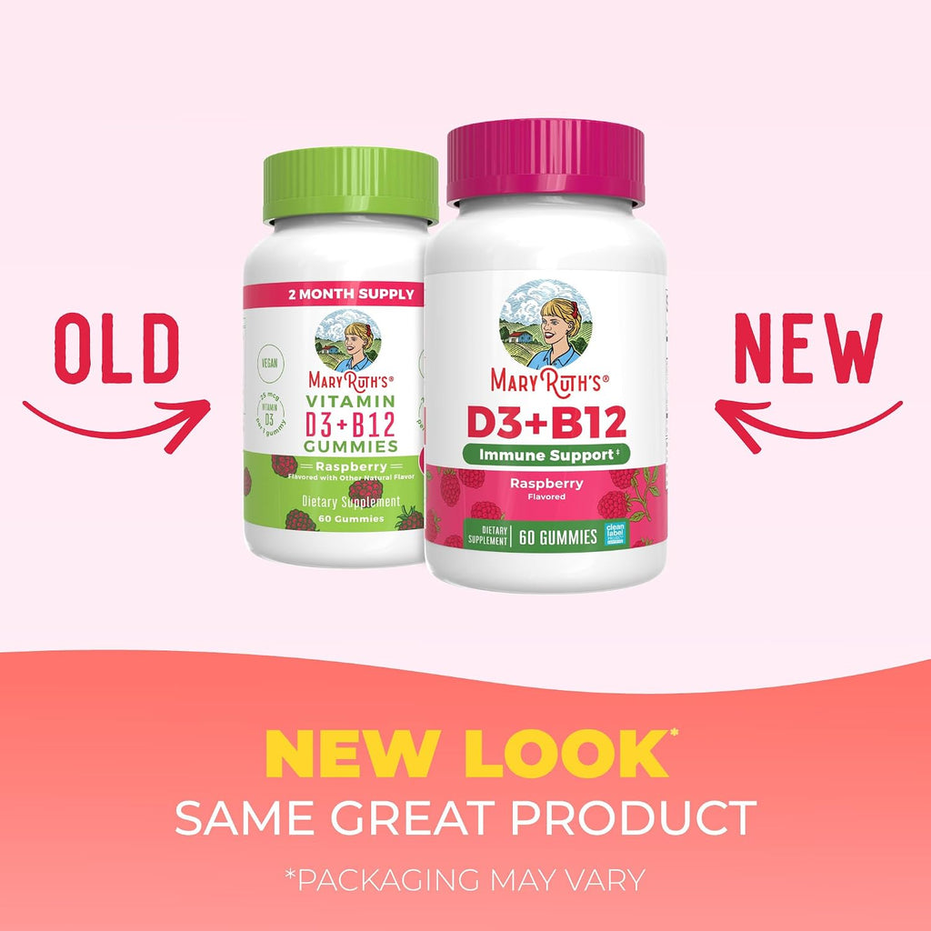 Gominolas de Vitamina D3 + B12 - Sin Azúcar - Vegano - 60 Unidades