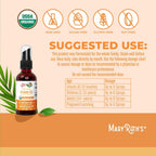 MaryRuth Organics Vitamina D3 Spray Vegano Orgánico - 30 Servicios