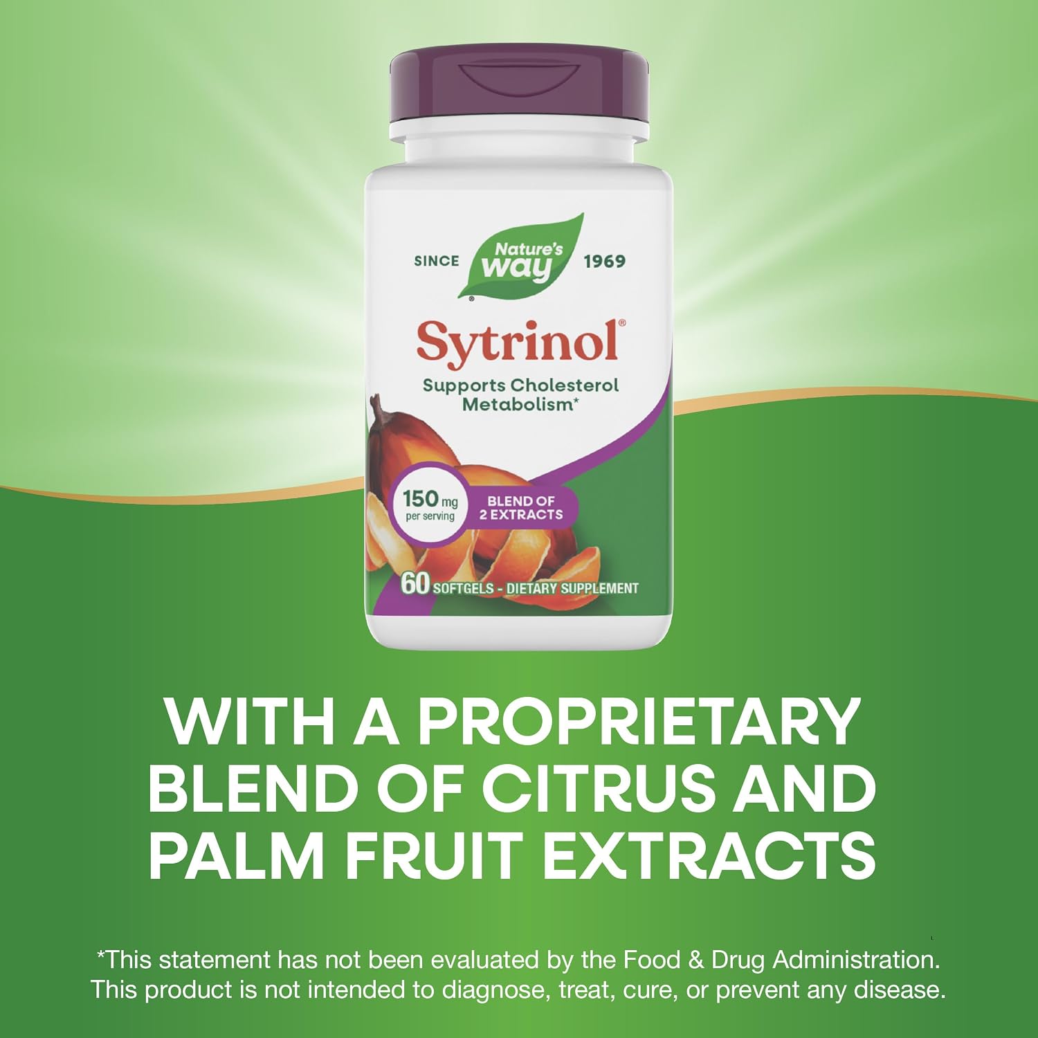 Nature's Way Sytrinol Control Colesterol - 60 Cápsulas Blandas