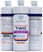 BrainChild Nutritionals Spectrum Support II P5P - Multivitamínico Líquido con B6 Activa y Hierbas, Sin Gluten, 473 ml (16 oz) - Sin Sabor
