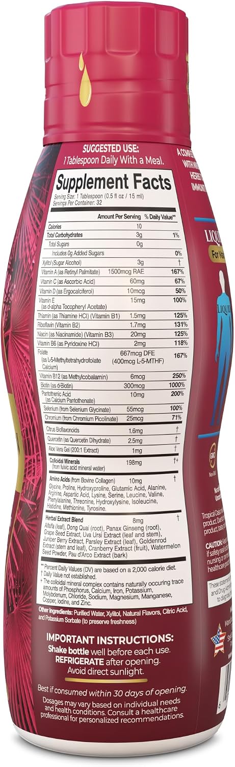 Tropical Oasis Adult Liquid Multivitamin - 473 ml
