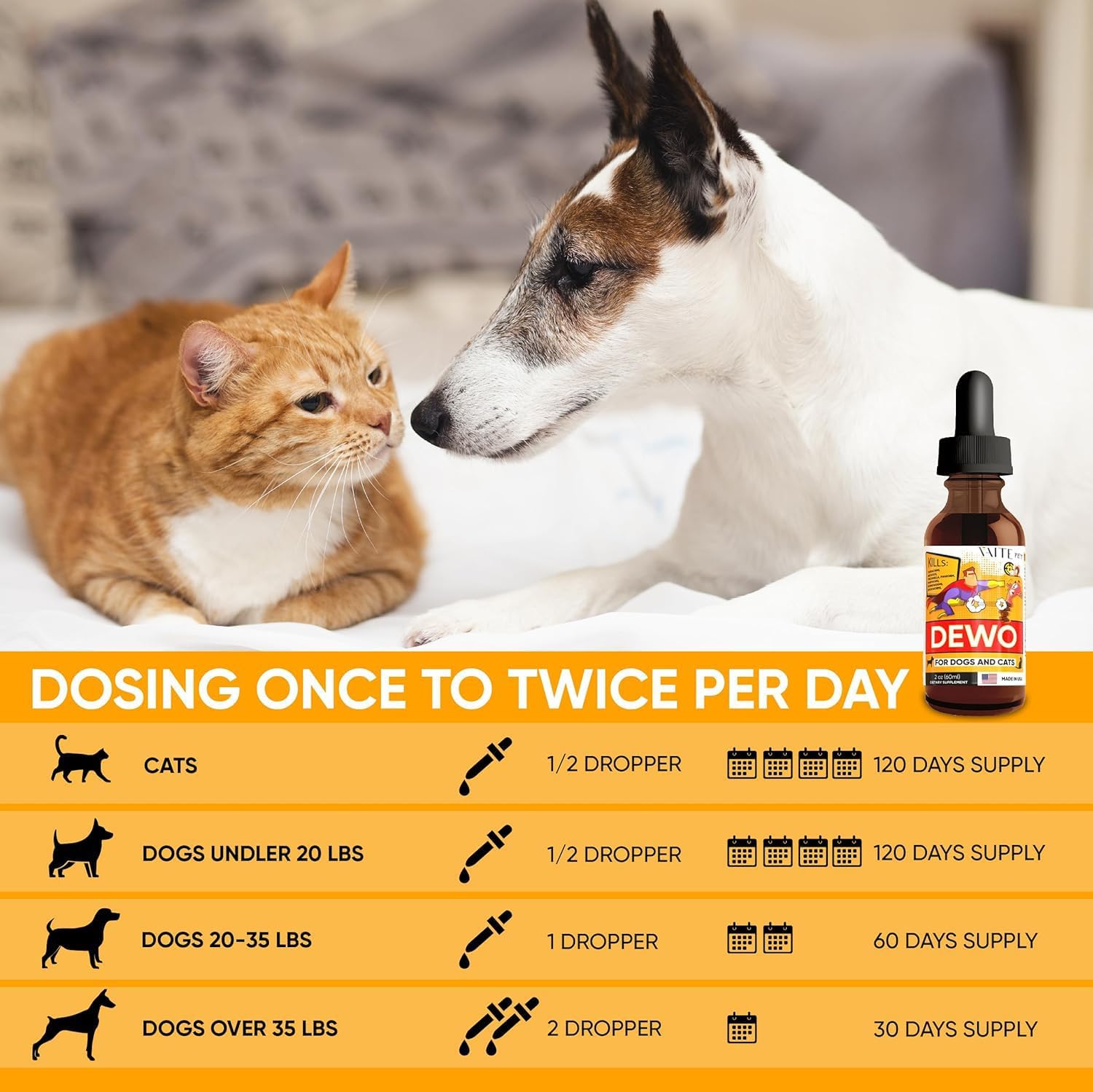VAITE Líquido de Composición Suave para Perros - 2 oz