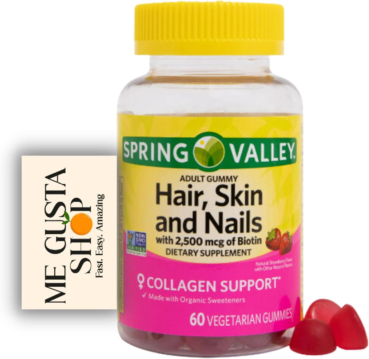 Spring Valley Biotina Gominolas – El metabolismo energético normal. – Image 6