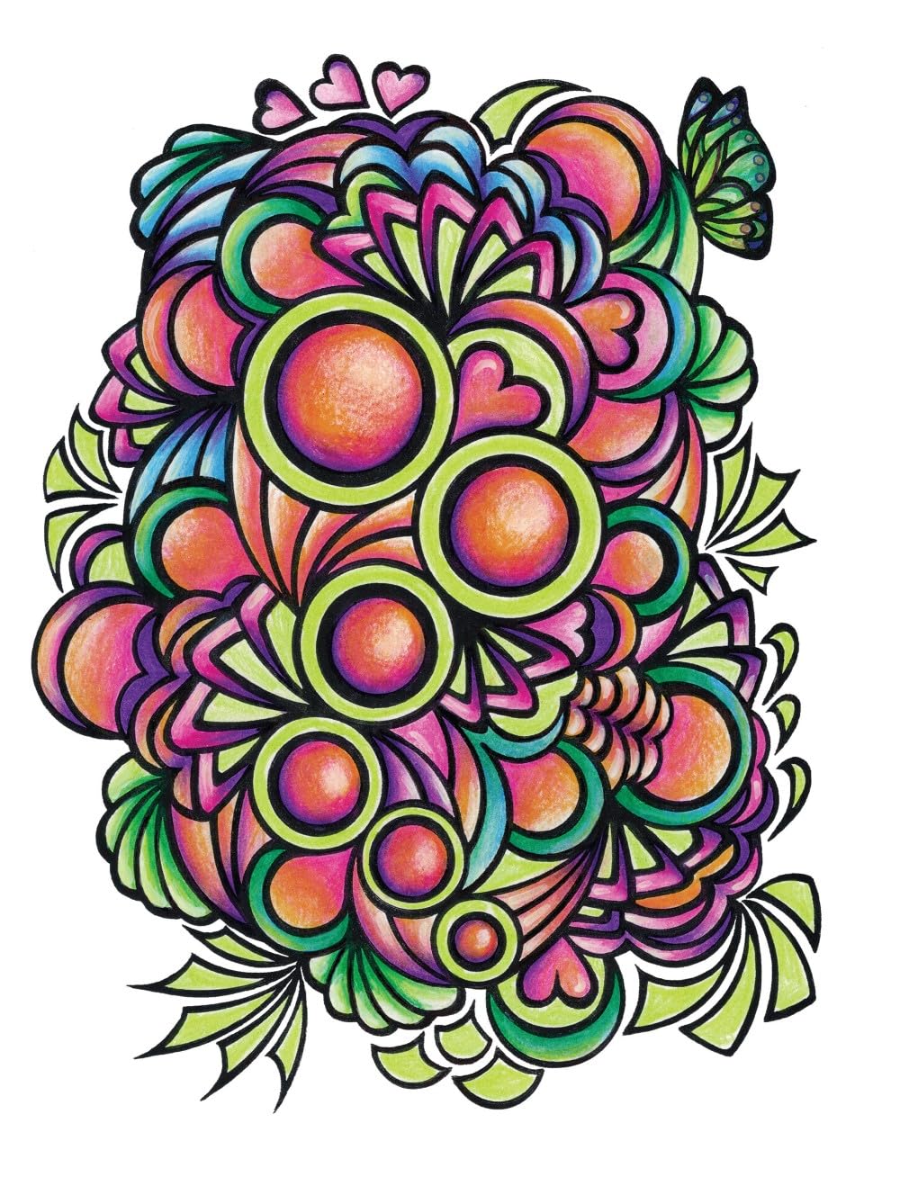 Creative Haven Harmony Coloring Book (Libro de Colorear para Adultos: Calma)