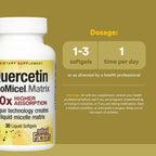 Natural Factors Quercetin LipoMicel Matrix - 30 Cápsulas Blandas