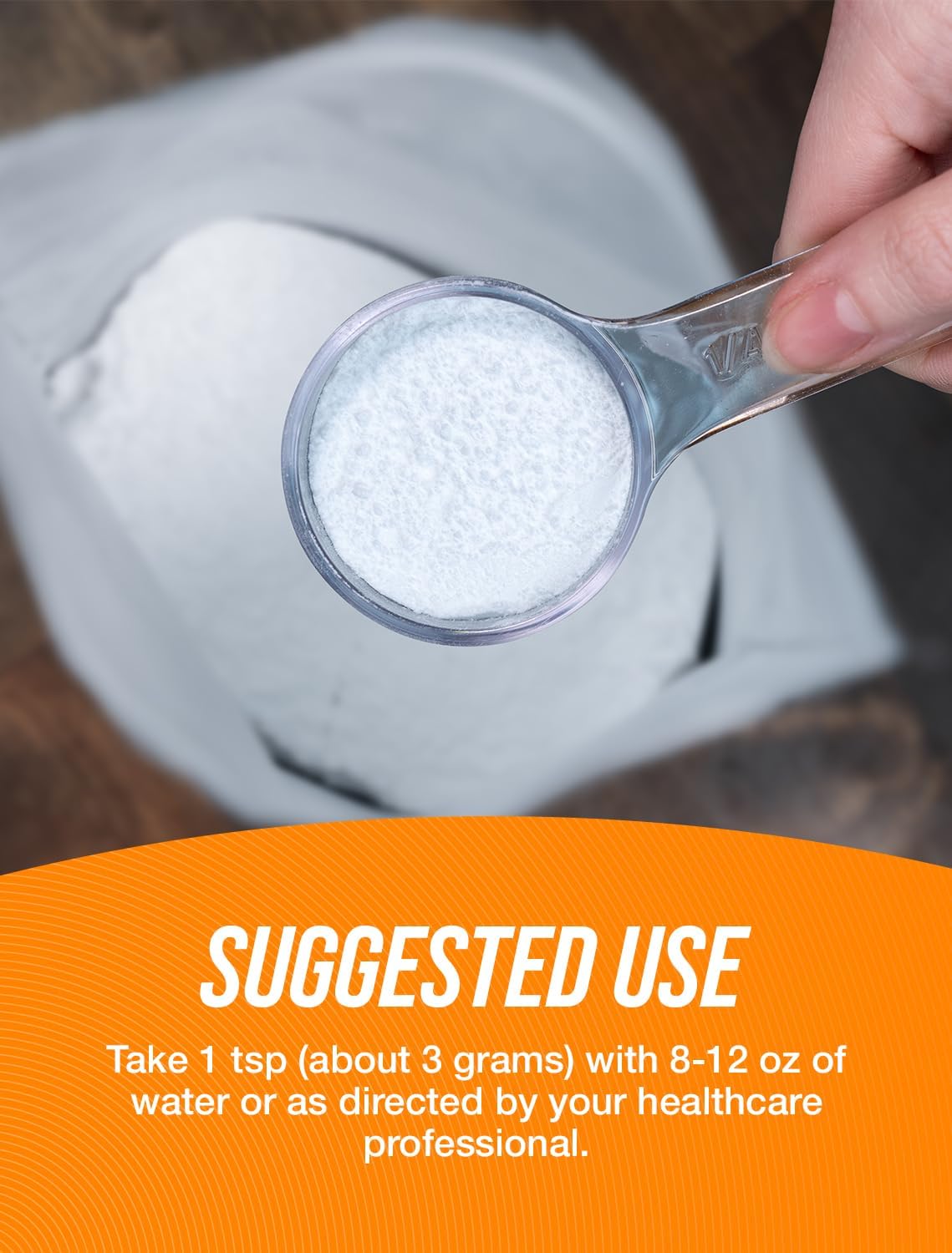 Pure Glycine Powder - 500g (1.1 lbs) - Unflavored and Gluten-Free