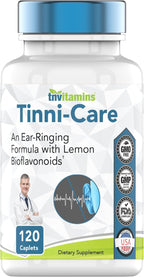 Tinni-Care Bioflavonoides de Limón y Vitaminas B - 120 Comprimidos