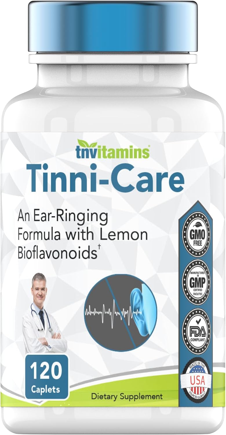 Tinni-Care Bioflavonoides de Limón y Vitaminas B - 120 Comprimidos