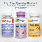 SOLARAY Triple Strength Tart Cherry Extract with 3% Anthocyanins, 90 Vegan Capsules