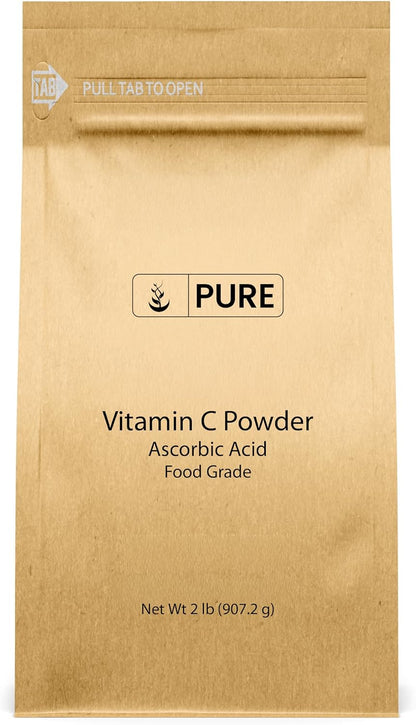 PURE ORIGINAL INGREDIENTS Vitamina C en Polvo (5 lb) Ácido Ascórbico, No Transgénico, Complemento Alimenticio – Image 8
