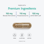 Vitanica MindBlend, Apoyo Cerebral, 60 Cápsulas Veganas