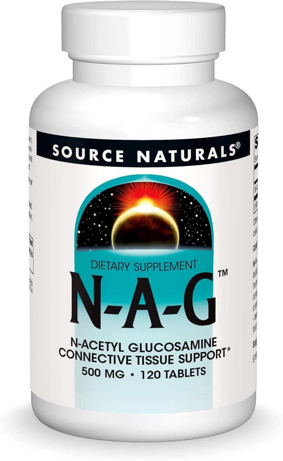 Source Naturals N-A-G N-Acetilglucosamina 500 mg - 60 Comprimidos