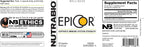 NutraBio Epicor Multivitamínico, 500mg, 60 Cápsulas Vegetales
