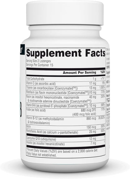 Source Naturals Coenzymate B Complex - 30 – Sistema nervioso: La B1, B2, B6, B12 y la biotina ayudan al – Image 2